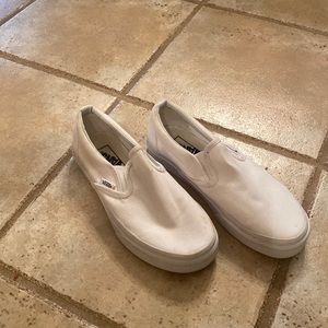 Vans Classic slip on White